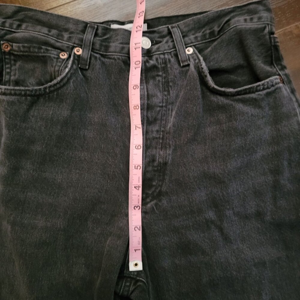 AGOLDE Dame Wide Leg Jeans Womens 27 Contemporary Denim Grunge Y2K 90s - Picture 6 of 7